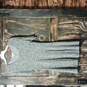 Grey and black size large Monteau dress